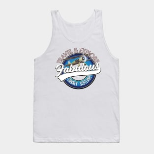 travel explore fabulous Orkney Scotlands logo Tank Top